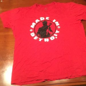 Red Made in Detroit Shirt